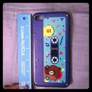 Line Friends iphone 7 plus hard plastic case